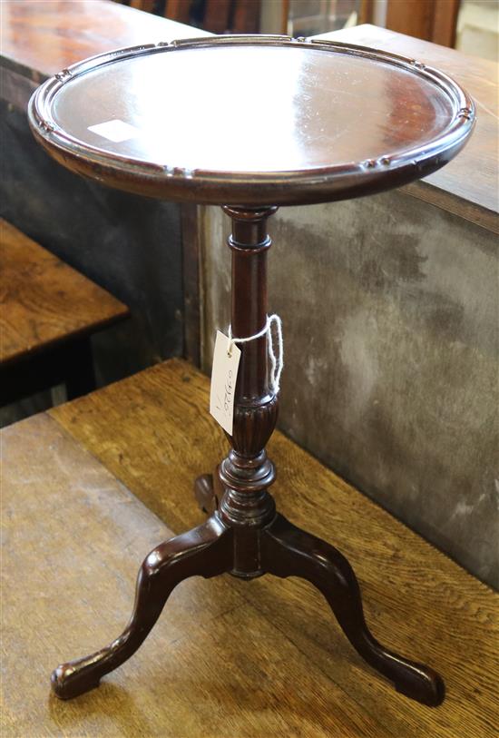 Mahogany inlaid wine table